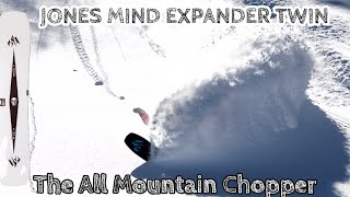 Jones Mind Expander Twin  The Chop Annihilator Snowboard [upl. by Silverstein410]