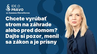 Chcete vyrúbať strom na záhrade alebo pred domom Dajte si pozor menil sa zákon a je prísny [upl. by Brietta]