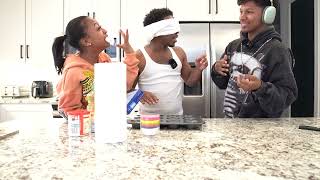 BLINDDEAF AND MUTE CHALLENGE with my siblings Deshae and Brooklyn [upl. by Godiva]