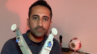 ASMR Glaucoma Eye Pressure Tests roleplay [upl. by Zoila547]