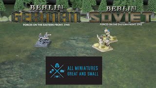 Flames of War Battle Report Berlin German vs Soviets [upl. by Nodnorb]