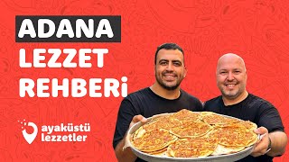 ADANA LEZZET REHBERİ Jet kebap kaburga şiş et tava patlıcan kebabı  Ayaküstü Lezzetler [upl. by Leynad682]