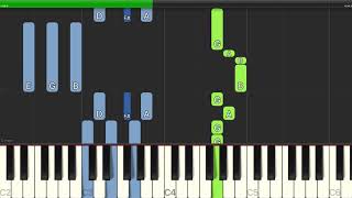 Bob Seger  Night Moves  Easy Piano with Chords [upl. by Keene]