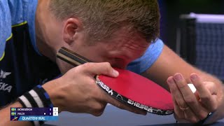 Truls Moregard vs Mattias Falck  MSQF  European Championships 2022 [upl. by Rez101]