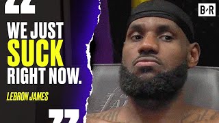 LeBron James on Lakers Recent Struggles Since IST Championship [upl. by Sansen]