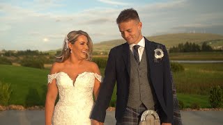 rebecca and ryan  a scottish wedding film filmed at Lochside house hotel Cumnock Scotland [upl. by Yllek710]