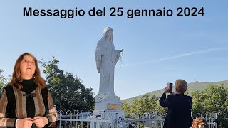 Medjugorje Messaggio del 25 Gennaio 2024 [upl. by Azral]