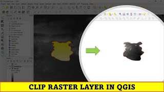 QGIS Tutorials 48 Clip Raster in QGIS  Clip Raster by Mask Layer [upl. by Yecaw610]