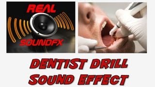 Dentist drill teeth sound effect  realsoundFX [upl. by Ennybor]