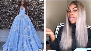 HEBEOS PROM DRESS REVIEW AND GIVEAWAY CLOSED [upl. by Geno42]