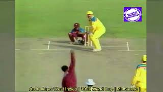 David Boon 2nd Century  1992 Cricket World Cup  Australia vs West Indies Melbourne Cricket Ground [upl. by Mirielle]