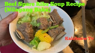 Beef Spare Ribs Soup Recipe [upl. by Kienan139]