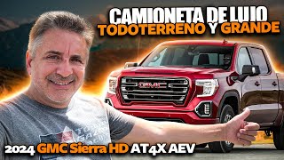 2024 GMC Sierra HD AT4X  Camioneta de lujo todoterreno y grande [upl. by Gussie990]