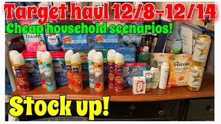 Target couponing haul 1281214 Such great deals going on  All for just 28 [upl. by Carlos366]