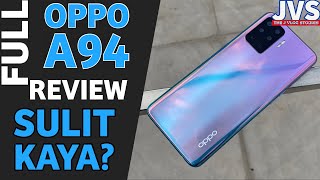 Oppo A94 Full Review  Filipino  Camera Samples  Battery Test  Benchmark Test [upl. by Anneuq565]