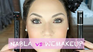 MASCARA BATTLE NABLA vs WEMAKEUP [upl. by Descombes157]