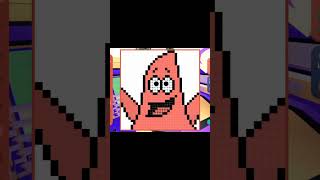 How to Draw Patrick Star in Starving Artist Roblox starvingartist roblox shorts AXERYTGAMING [upl. by Cchaddie]