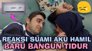 SURPRISE HAMIL UNTUK SUAMI TURKI HARU BANGET [upl. by Pega540]