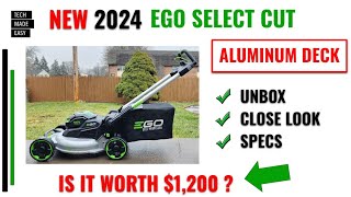 NEW ALUMINUM EGO Select CUT Mower EGO LM2206sp EGO LM2200sp [upl. by Nosnev]