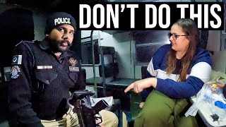 Police Hassle Us on Pakistan Sleeper Train 🇵🇰 [upl. by Bleier]