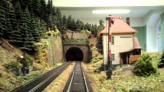 Modelleisenbahn Erfurt Mitfahrt auf der Lok [upl. by Itnuahsa724]