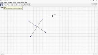 Tuto Geogebra symétrie axiale pliage [upl. by Miran]