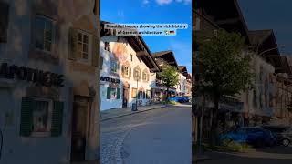 Houses in GarmischPartenkirchen Germany  shorts germany flyingeurope garmischpartenkirchen [upl. by Rammaj951]