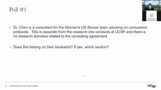 OSR Town Hall April 28 2021 NIH Updates to Biosketch and Other Support [upl. by Teik]