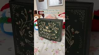 unboxing SHEINOFFICIAL mini Christmas calendar 🎄 shorts christmas adventcalendar [upl. by Atiral559]