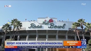 Rose Bowl clears way for 12team CFP in 2024 [upl. by Karoline]