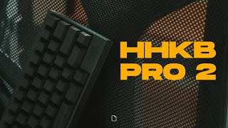 HHKB Pro2  ABS integrated Plate  Topre Switch  Stock HHKB Pro2 Keycap  Sound Test [upl. by Brewer]