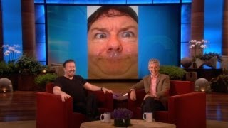 Ricky Gervais Crazy Twitter Photos [upl. by Ibson743]