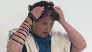 How to Put on Tefillin Ashkenazi Style for Left Handers  All Genders Wrap [upl. by Eahsram321]