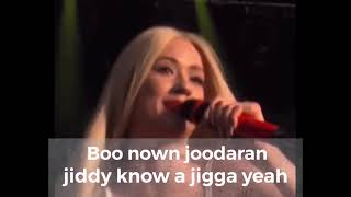 Iggy Azalea freestyle Official Lyric Vid [upl. by Magdala]