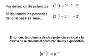 Leyes de los exponentes [upl. by Nylrats809]