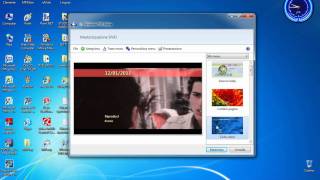 Masterizzare un DVD con windows dvd makerwmv [upl. by Oirad472]