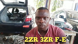 How To Time 2ZR 3ZR fe Engine Valve Timing Chain Marks Toyota matrix amp Rav4 [upl. by Dnilazor]