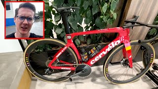 I Travelled 36 Hours to see Sepp Kuss Vuelta Bike [upl. by Herring]