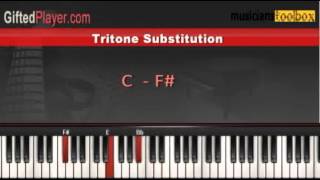 Tritone Substitution for Gospel amp Pop Music Styles [upl. by Sirovart]