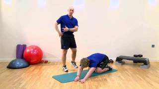 A Kneeling Stretch for the Quadratus Lumborum Kneeling [upl. by Woodberry]