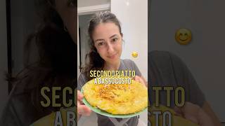 Secondo piatto tre ingredienti e a basso costo🔥😊 Risparmiare Risparmio ￼ [upl. by Etnovaj204]