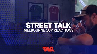 Street Talk  Melbourne Cup Reactions [upl. by Tijnar823]