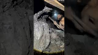 Coal Miners In Harsh Mountains Unseen Video of Coal Mining shorts miningindustry coalmining [upl. by Ocinemod758]