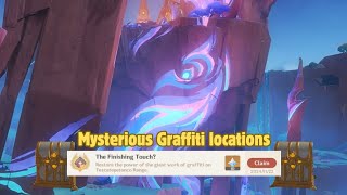 All mysterious graffiti locations  hidden achievement amp hidden luxurious chest [upl. by Stoller]