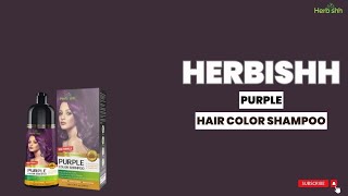 Avoid These Common Mistakes with Herbishh Purple Hair Color Shampoo  Herbishh [upl. by Holna]