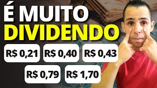 🔥 2 MEGA DIVIDENDOS 7 AÇÕES PARA DIVIDENDOS  DATA COM PARA DIVIDENDOS EM JULHO DE 2023 [upl. by Sucy]