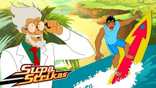 SURFS UP For The STRIKERS  Supa Strikas ⚽  Action Cartoons For Kids [upl. by Ecnedac]