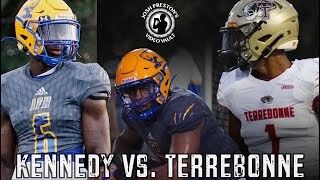 Kennedy vs Terrebonne Wk 2 HIGHLIGHTS  Deshaun Batiste DOMINATES Game Comes Down to Last Play [upl. by Saixela]