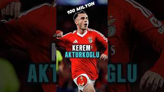 KEREM AKTÜRKOĞLU 100 MİLYON € OLDU❗️keremaktürkoğlu galatasaray futbol [upl. by Swayder]