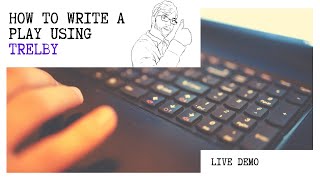 Best Playwriting Software  Trelby Live Demo [upl. by Euqinitram]